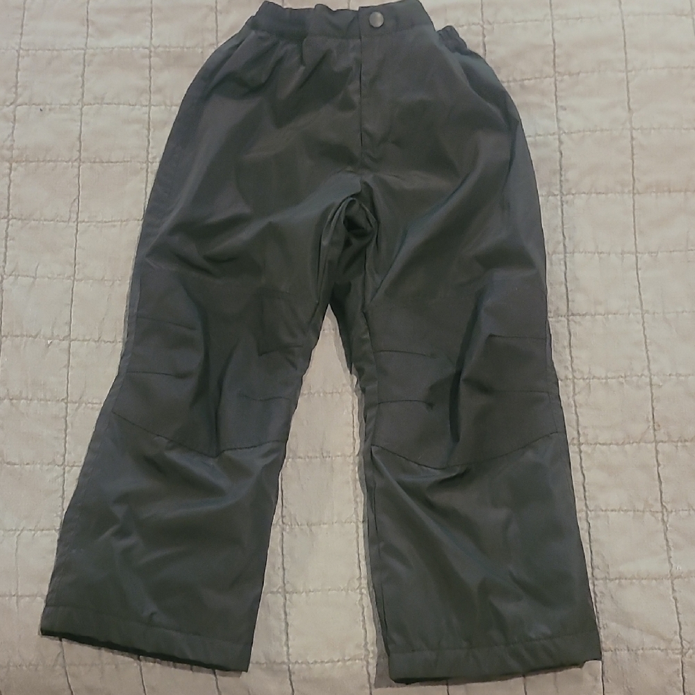 Lands' End Kids Black Cargo Pants